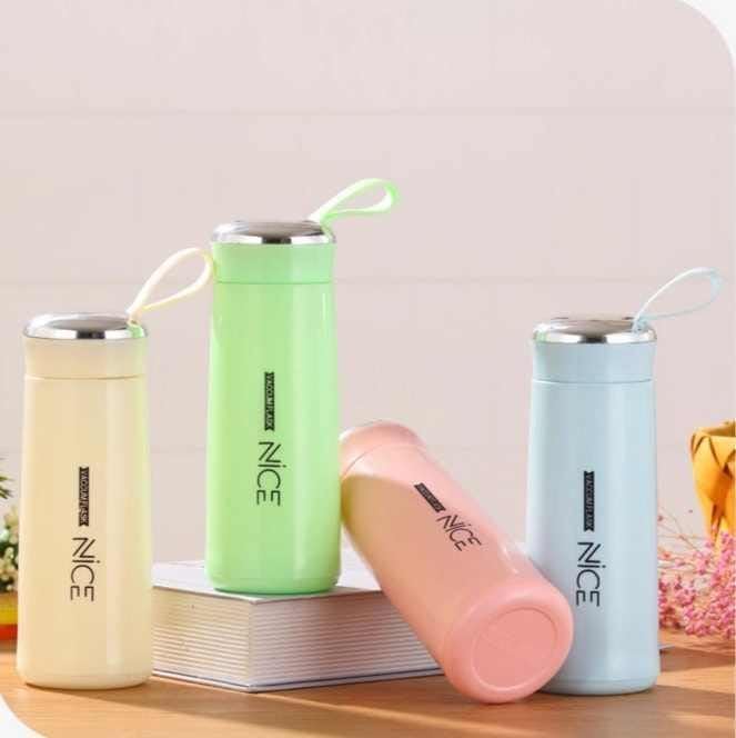 400ml water bottle User-friendly And Highly Functional bottle for school kids and office employee and also for many more uses (Multicolor) (1)