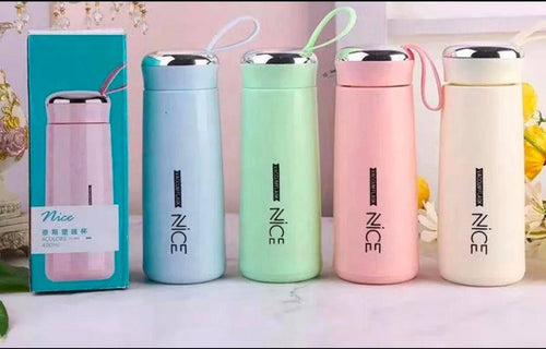 400ml water bottle User-friendly And Highly Functional bottle for school kids and office employee and also for many more uses (Multicolor) (1)